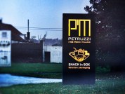 Totem lumineux double face 3*1m